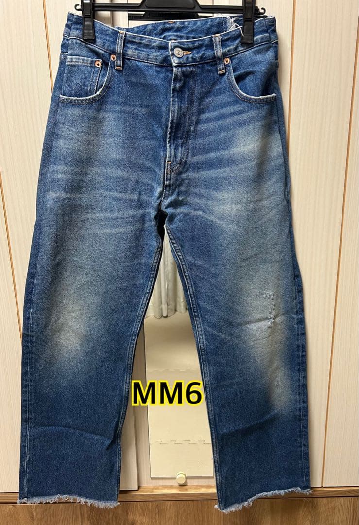 ルーシーMM6 Maison Margiela ダメージ加工デニム