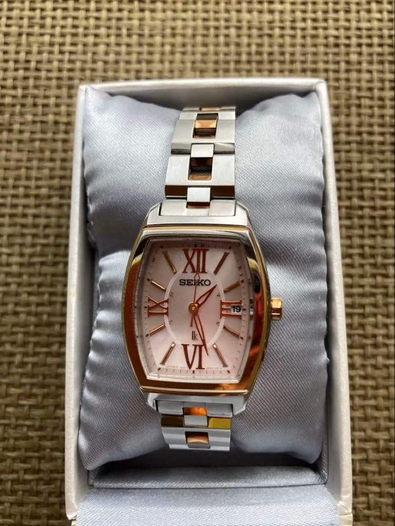 SEIKO ルキア　電波ソーラー時計　１Ｂ２２－0AZ0