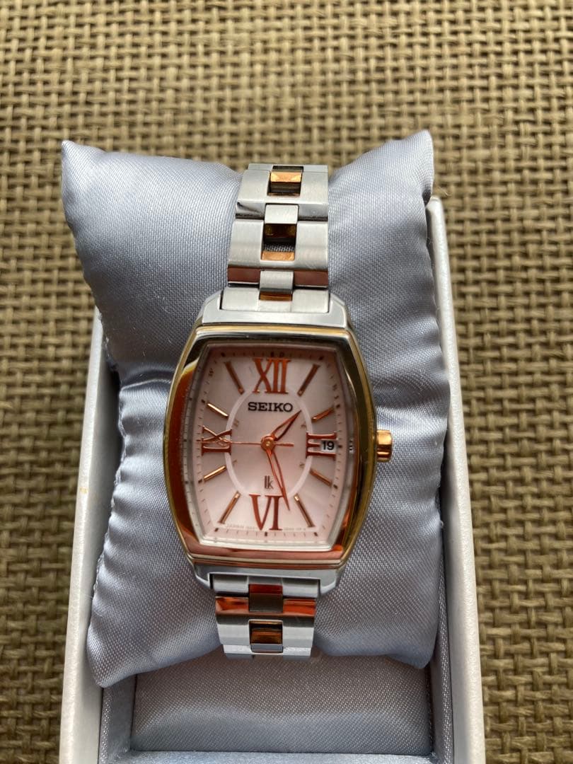 SEIKO ルキア　電波ソーラー時計　１Ｂ２２－0AZ0