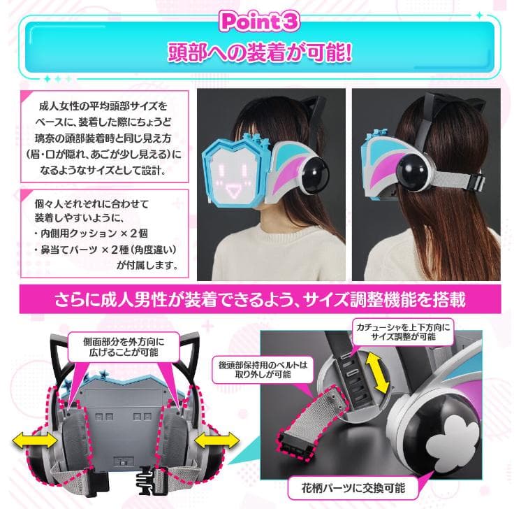 オートエモーションコンバート璃奈ちゃんボード　虹ヶ咲学園スクールアイドル同好会