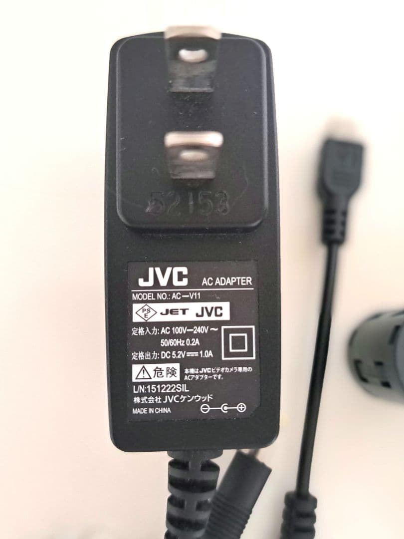 Victor JVC GZ-F100-P 2016年製 ビデオカメラ 付属品