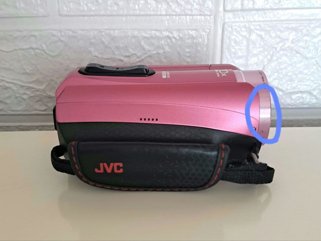 Victor JVC GZ-F100-P 2016年製 ビデオカメラ 付属品