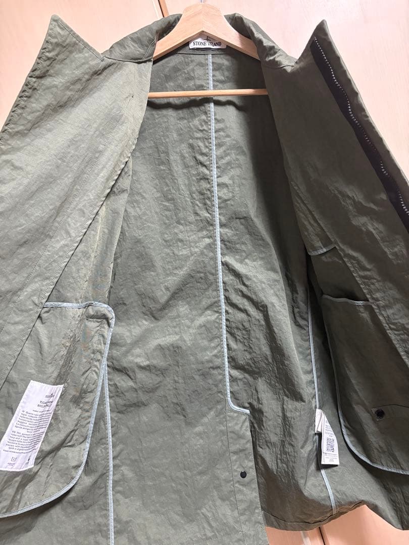 STONE  ミリタリージャケット オリーブグリーン