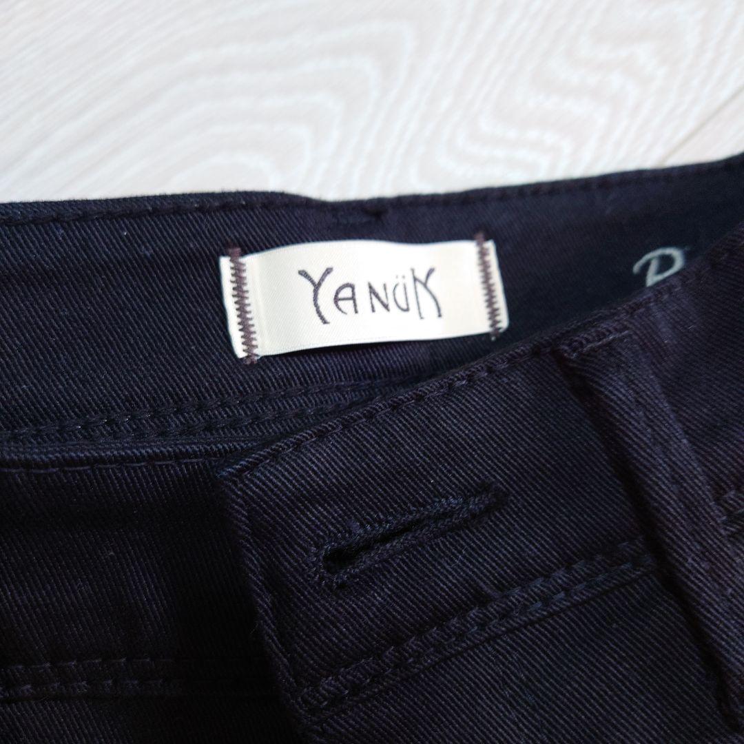 新品★ヤヌーク　スキニーパトリシアjeansジーンズブラック23