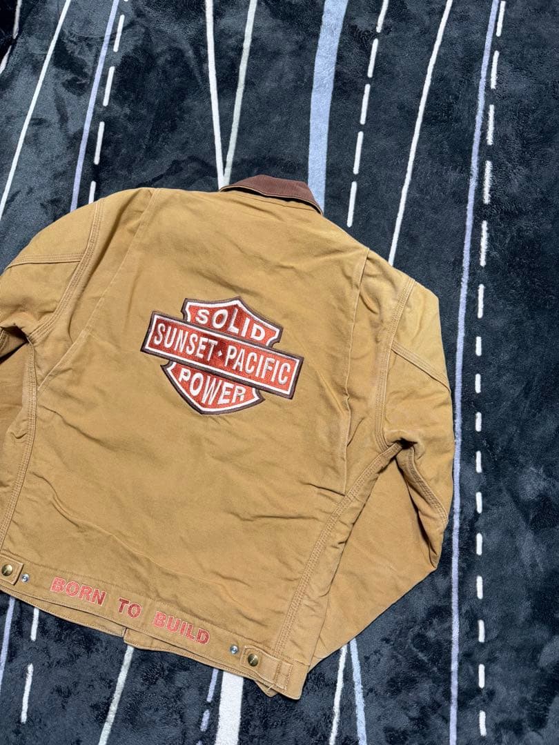 ‼️Vintage フェードカーハート デトロイトジャケット USA製