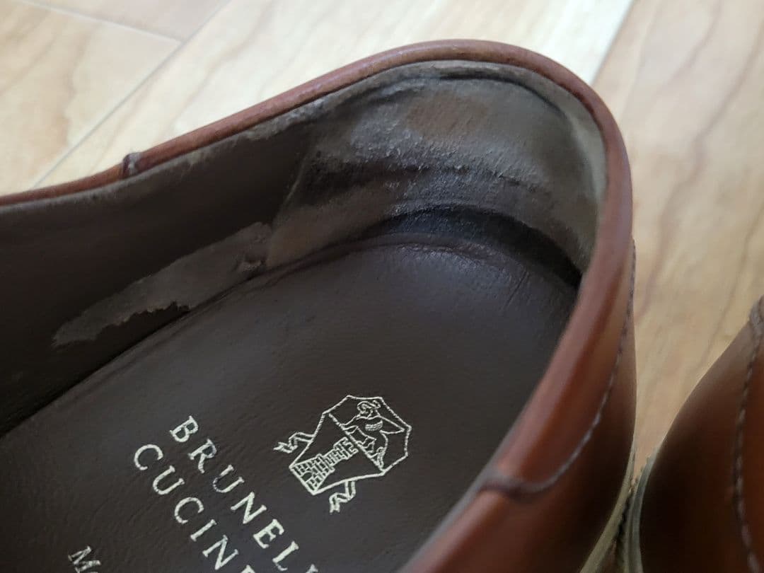 BRUNELLO CUCINELLI 　レザースニーカー