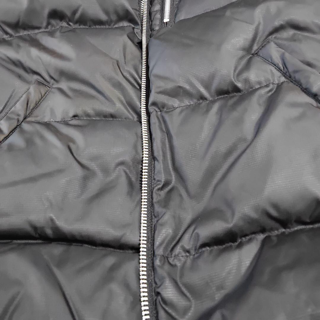 CUNE サイズ2 フード付き ブラックダウンジャケット