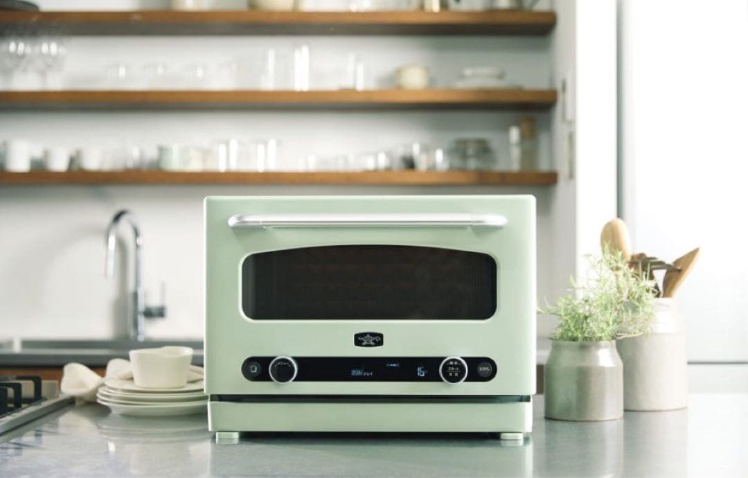 【新品・未開封】アラジン グラファイトオーブンレンジ AEM-G14A グリーン