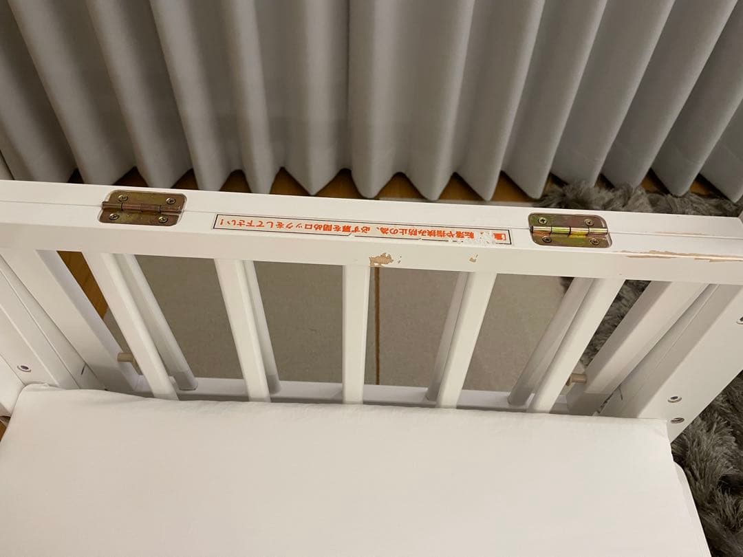 そいねーる　ミニ soinel ホワイト ベビーベッド マットレス付き