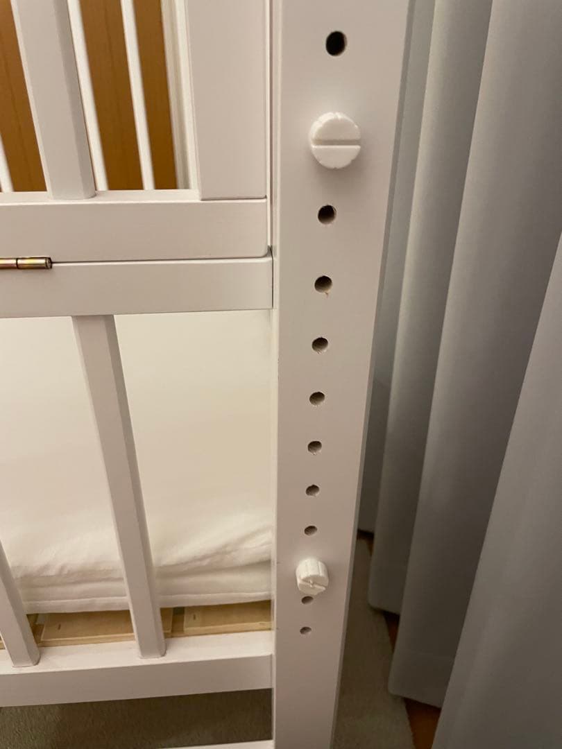 そいねーる　ミニ soinel ホワイト ベビーベッド マットレス付き