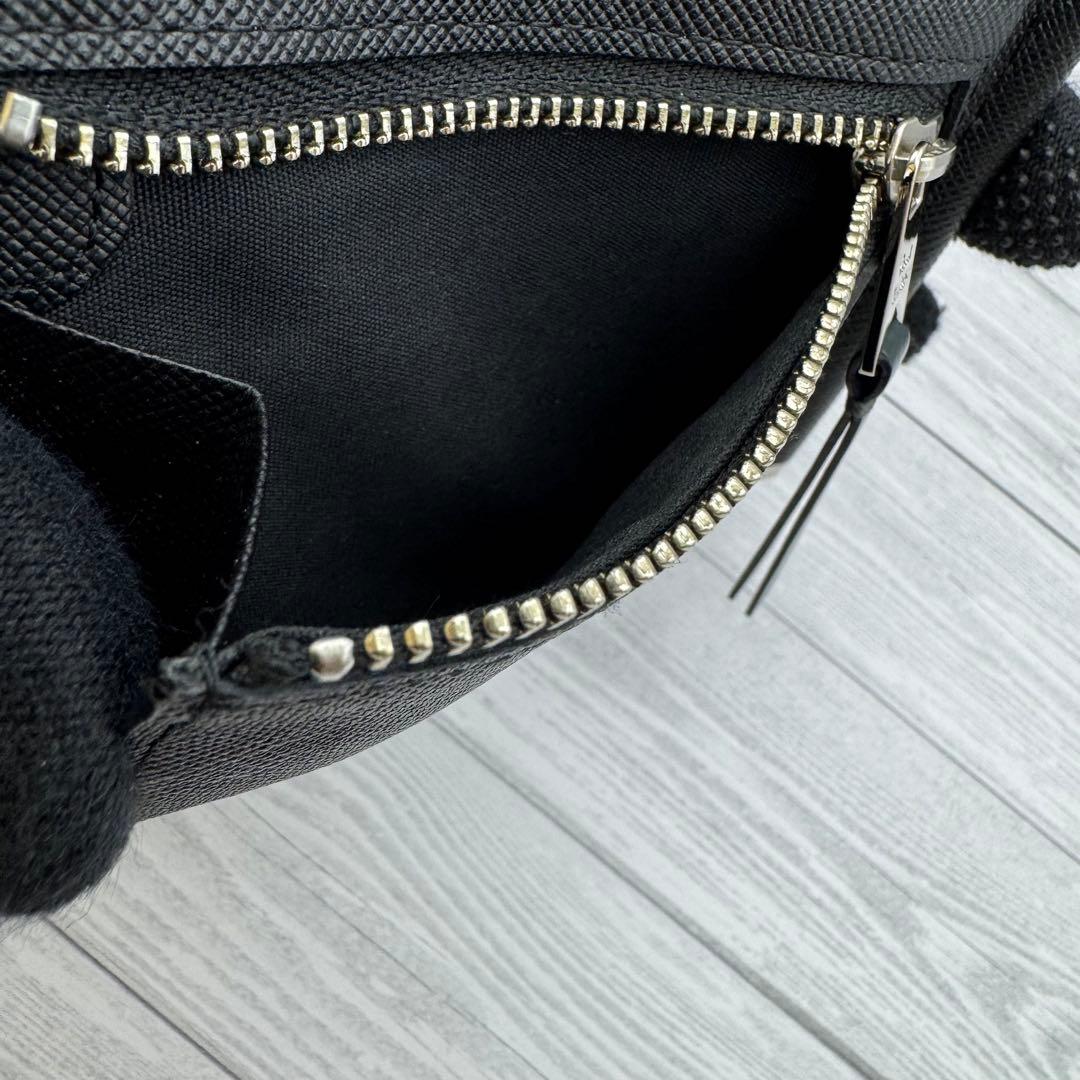 【極美品】Paul Smith マネークリップ　小銭入れ　レザー　ブラック