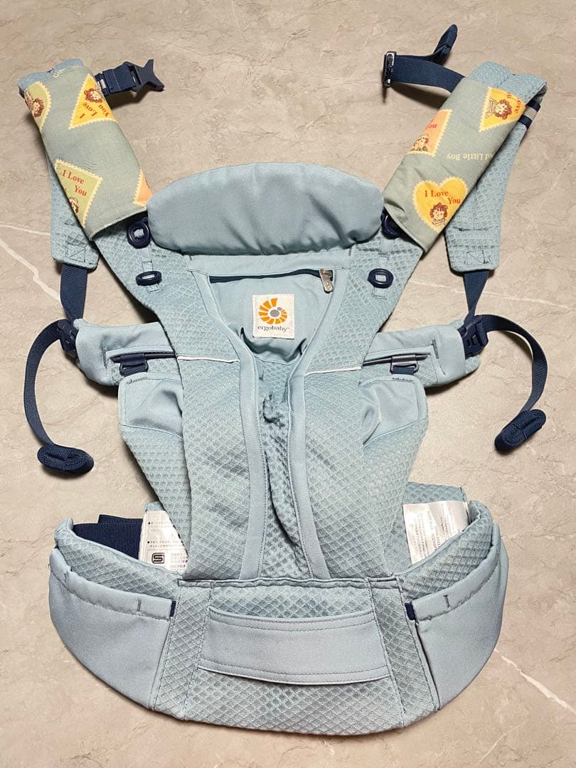 【専用】エルゴベビー オムニブリーズ スレートブルー