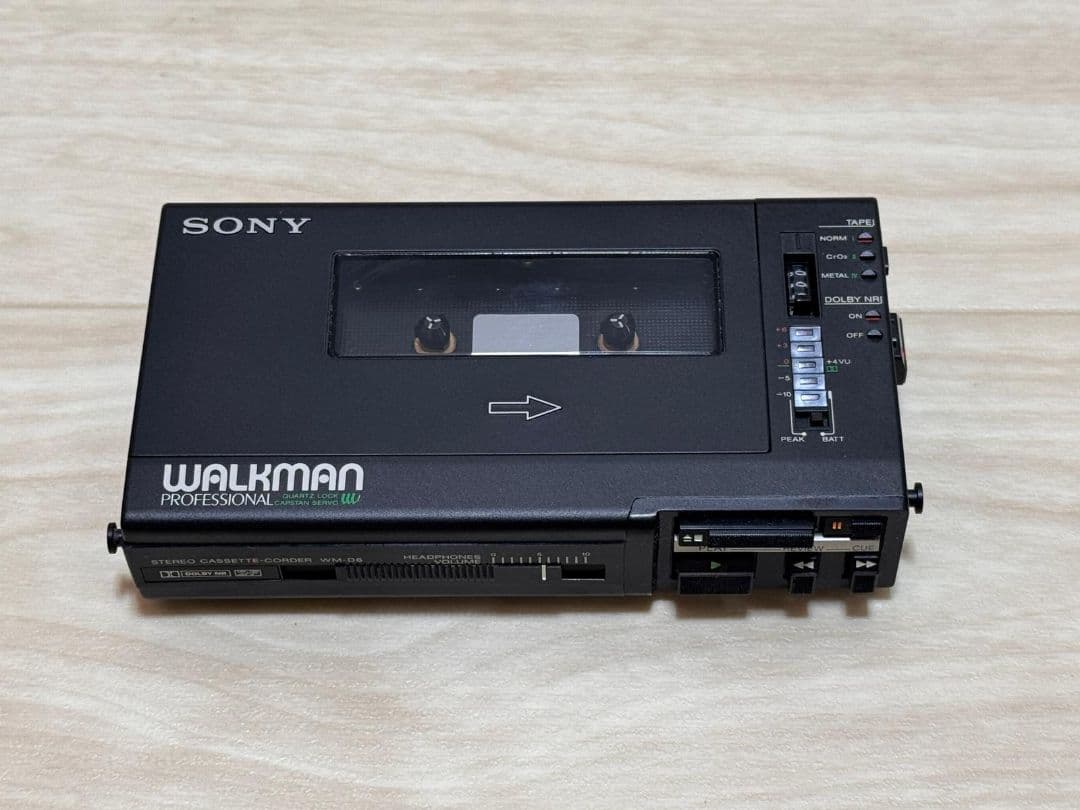 SONY PROFESSIONAL カセットプレーヤー WM-D6