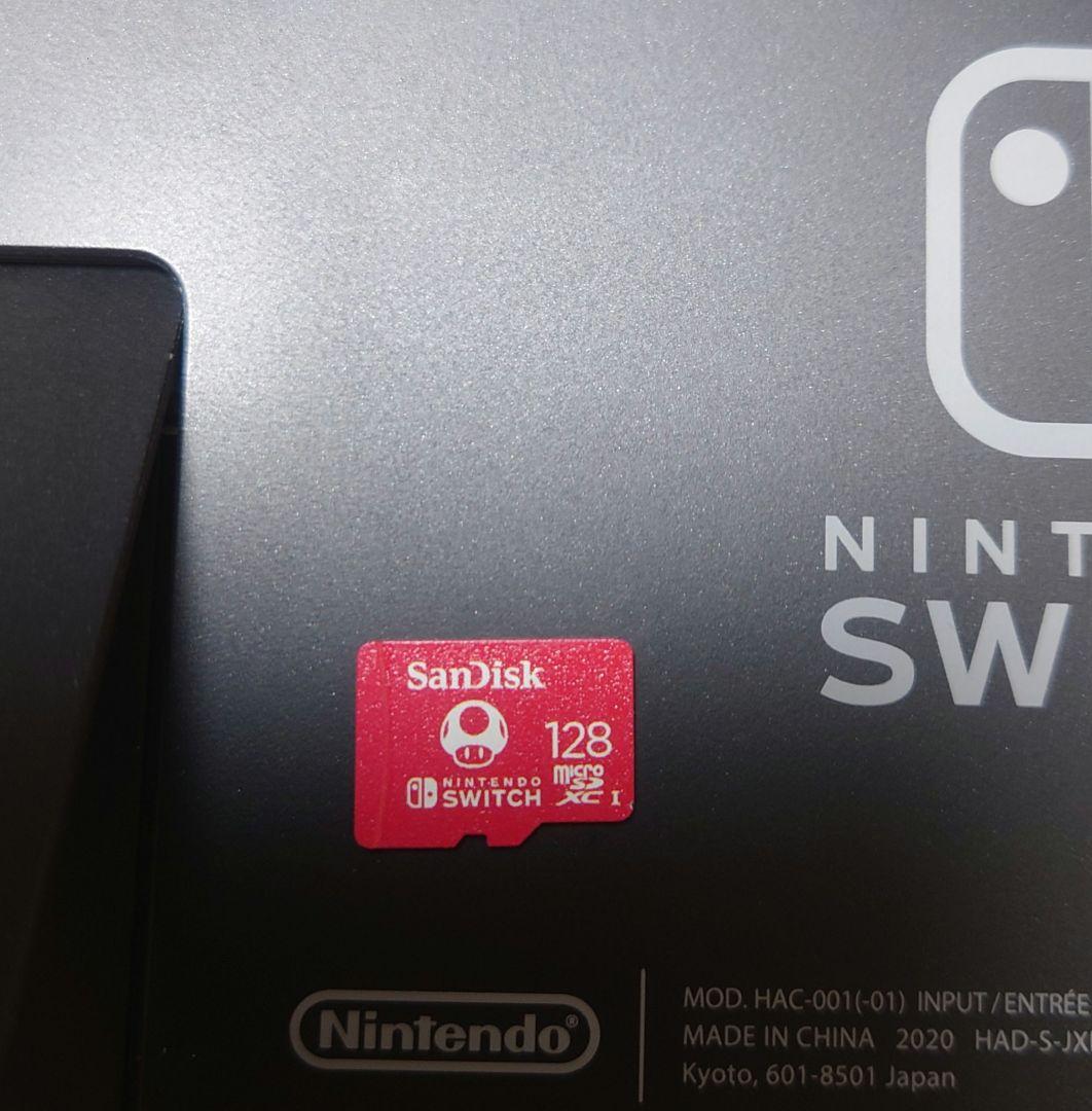 Nintendo Switch 本体周辺機器Proコン、microSDカード付き