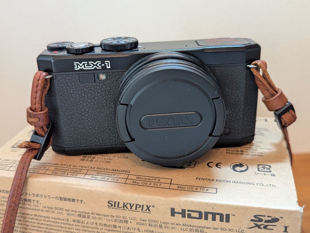 PENTAX MX-1 クラシックブラック デジタルカメラ 稼動 美品 中古