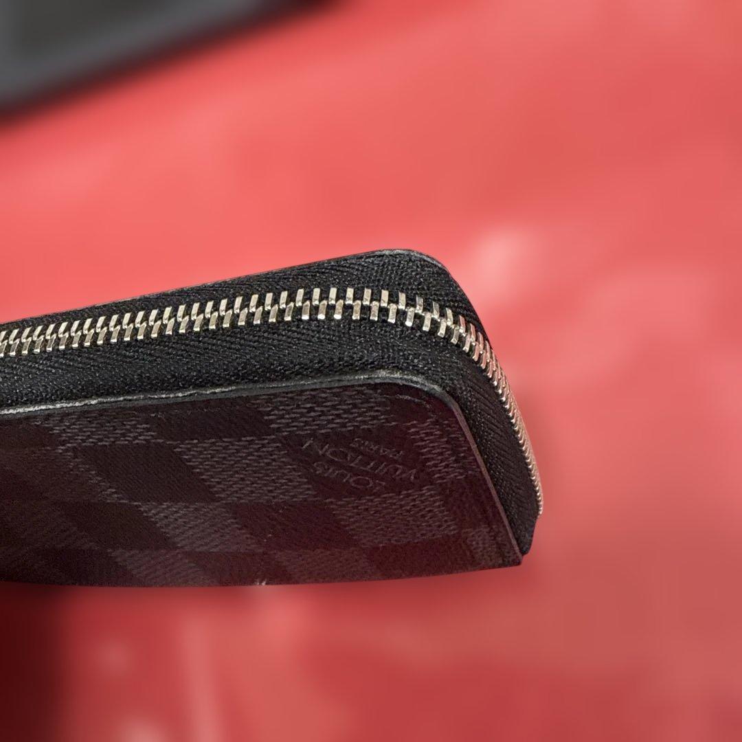 ジッピー パース ダミエ