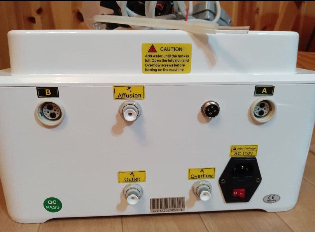 超音波美容機器 V-mate ブイメイト　プローブ2本、付属品　ジャンク状態あり