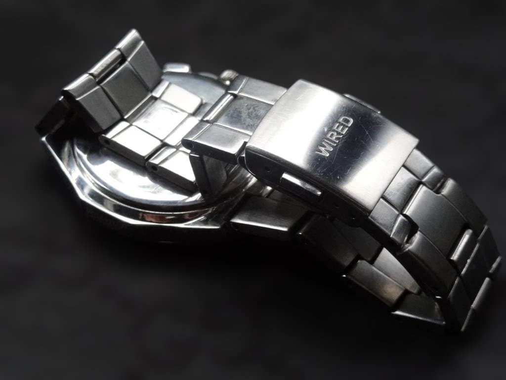 k*4様 SEIKO WIRED 7T92-0JK0 セイコー クロノグラフ 腕