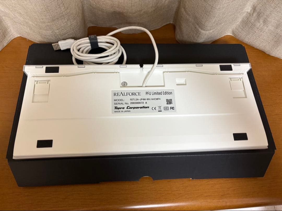 REALFORCE for Mac テンキーレス　R2TLSA-JP4M-WH