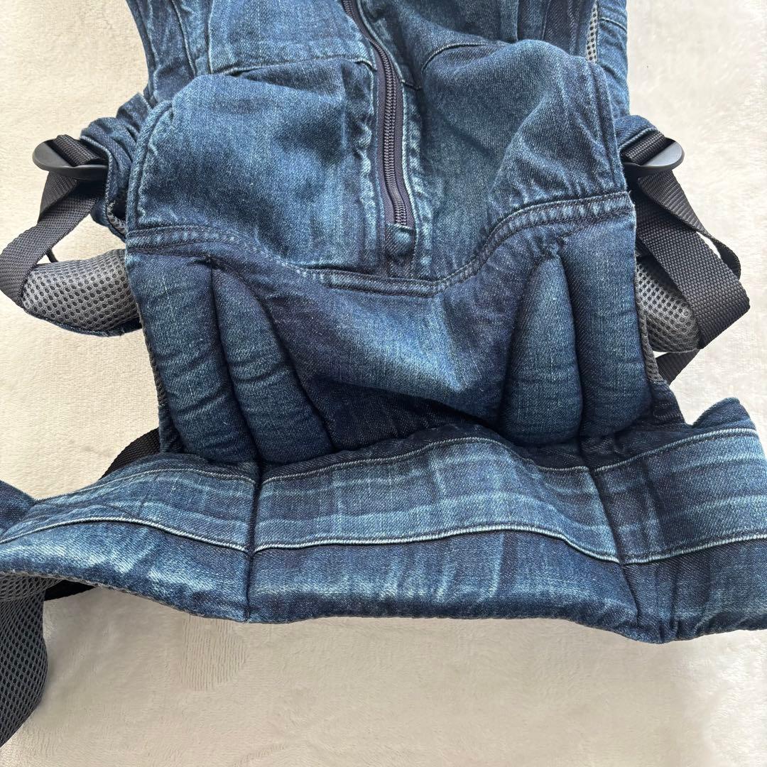 キューズベリー　NICO 抱っこ紐　おんぶ紐　ブルーデニム