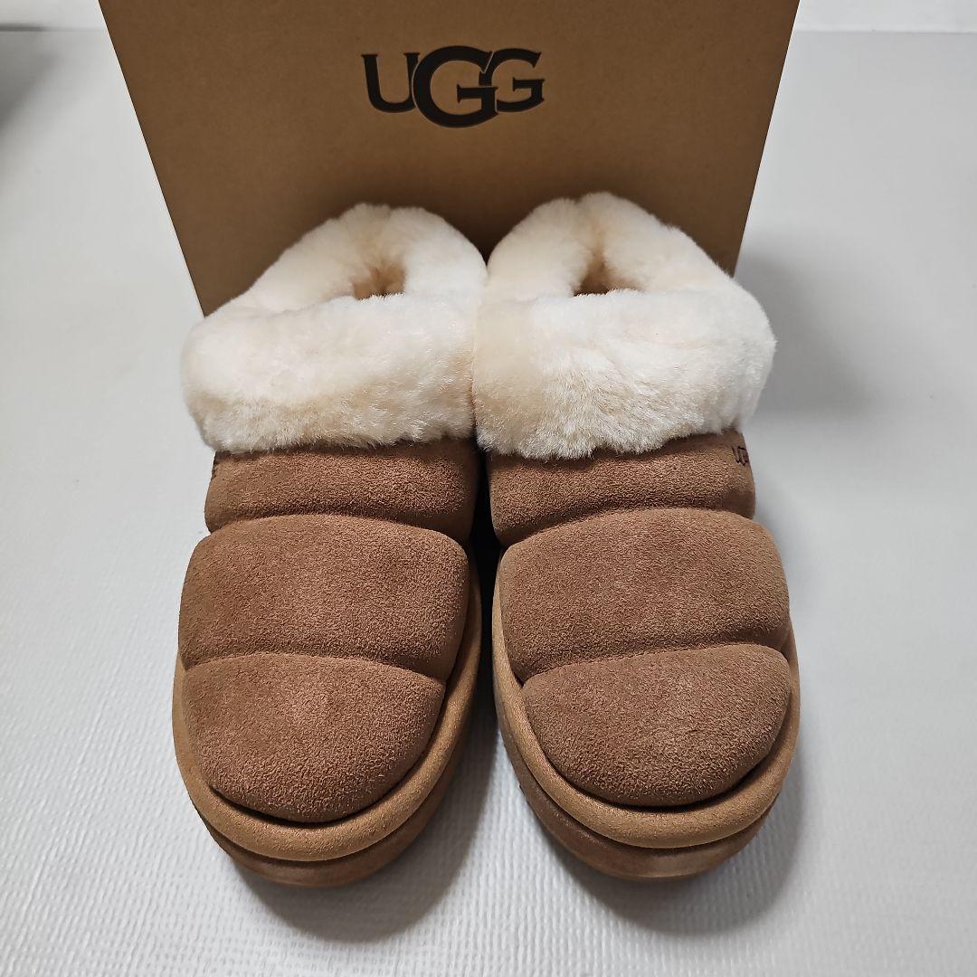 正規品★ UGG ★厚底★タズリータ ★チェスナット★アグ★ムートンブーツ
