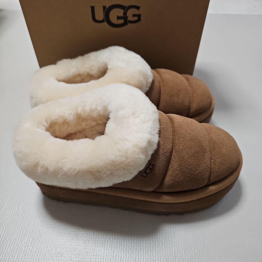 正規品★ UGG ★厚底★タズリータ ★チェスナット★アグ★ムートンブーツ