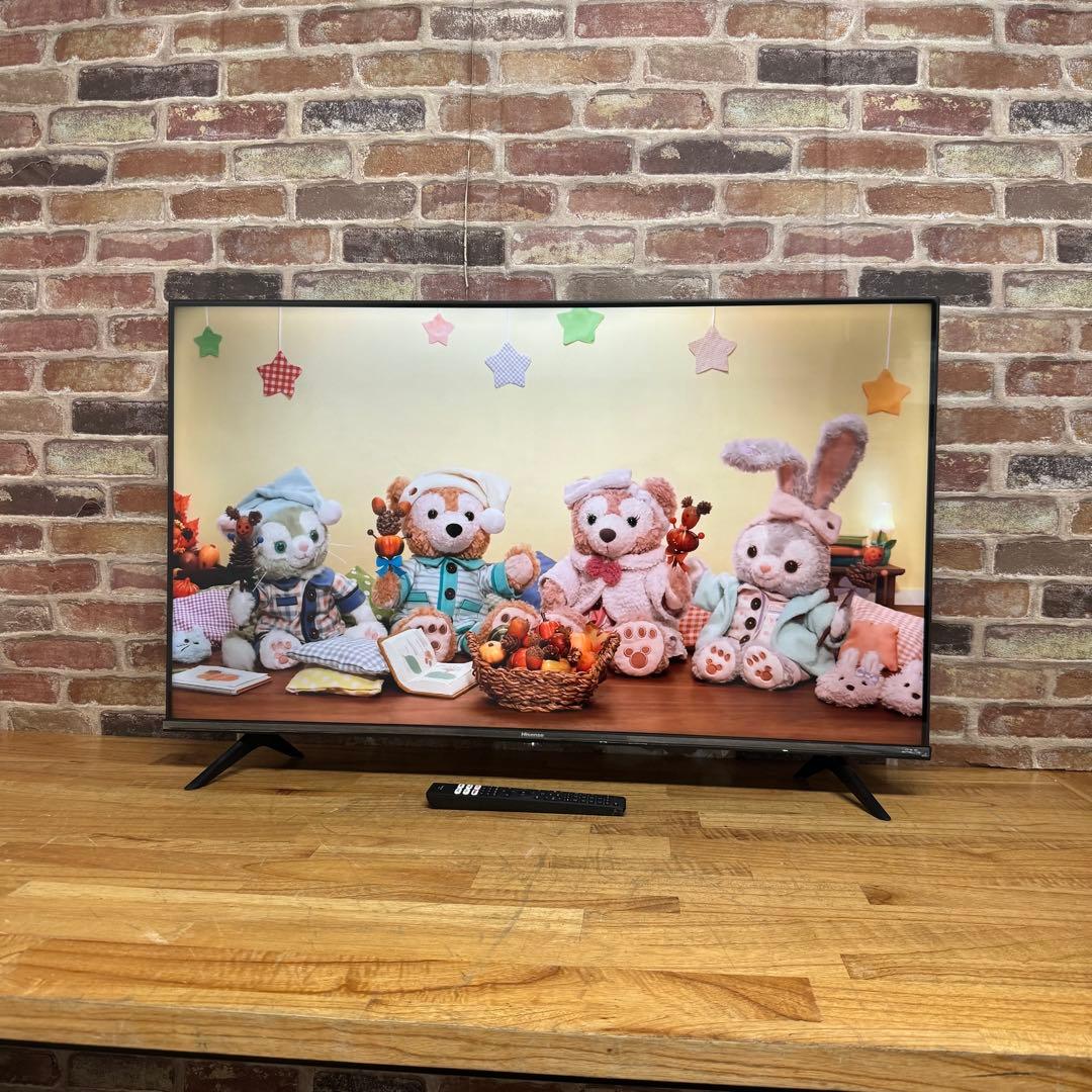 ハイセンス 43V型 4K 液晶テレビ 43E65G 動画アプリ搭載 23年製