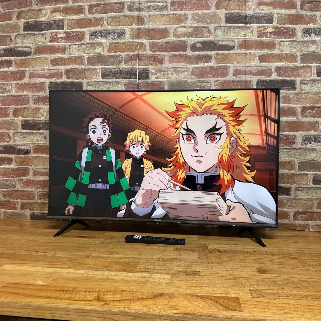 ハイセンス 43V型 4K 液晶テレビ 43E65G 動画アプリ搭載 23年製