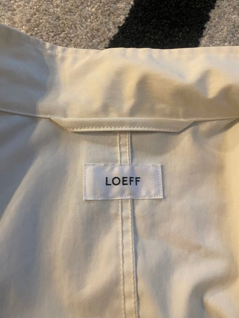 ＜LOEFF＞TCオックス ミリタリー スタンドカラー コート UNISEX