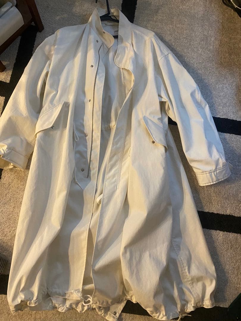 ＜LOEFF＞TCオックス ミリタリー スタンドカラー コート UNISEX