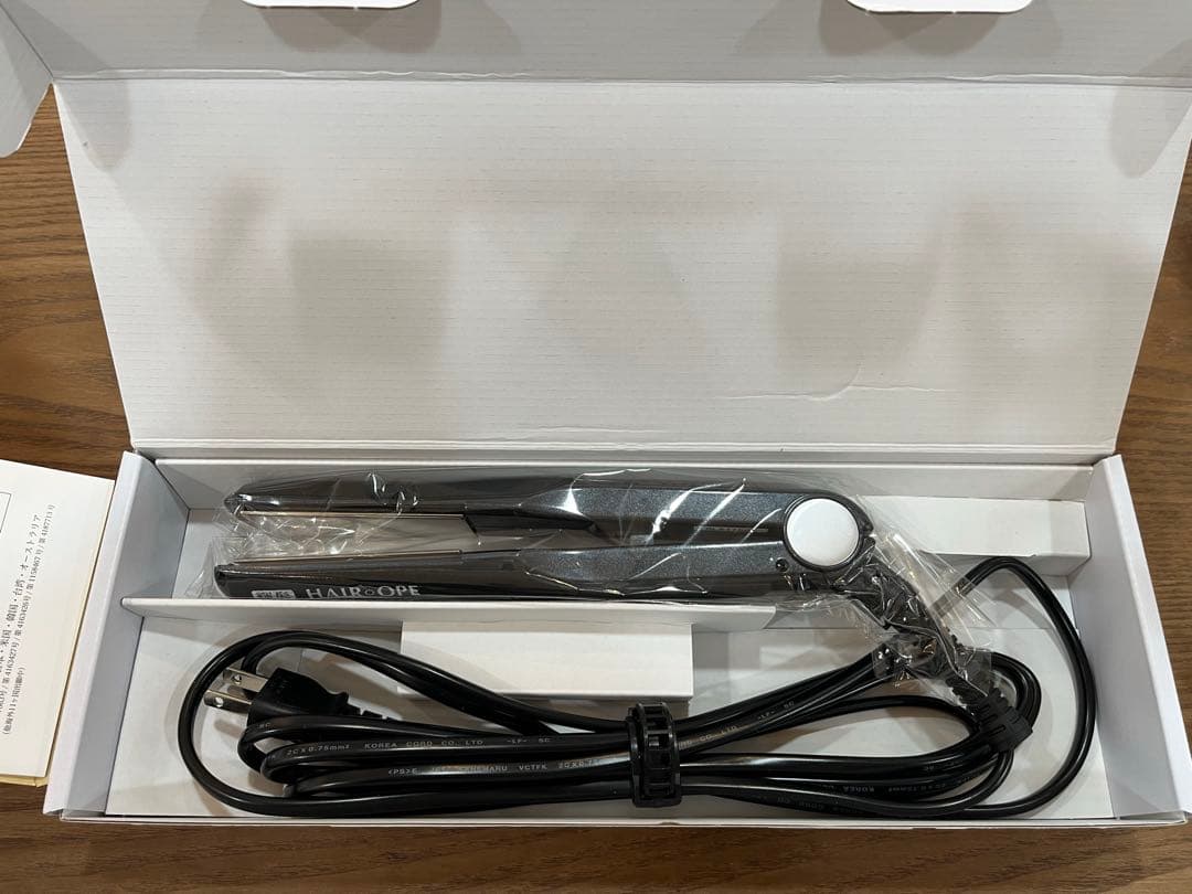 新品MG プラチナ輝髪アイロン