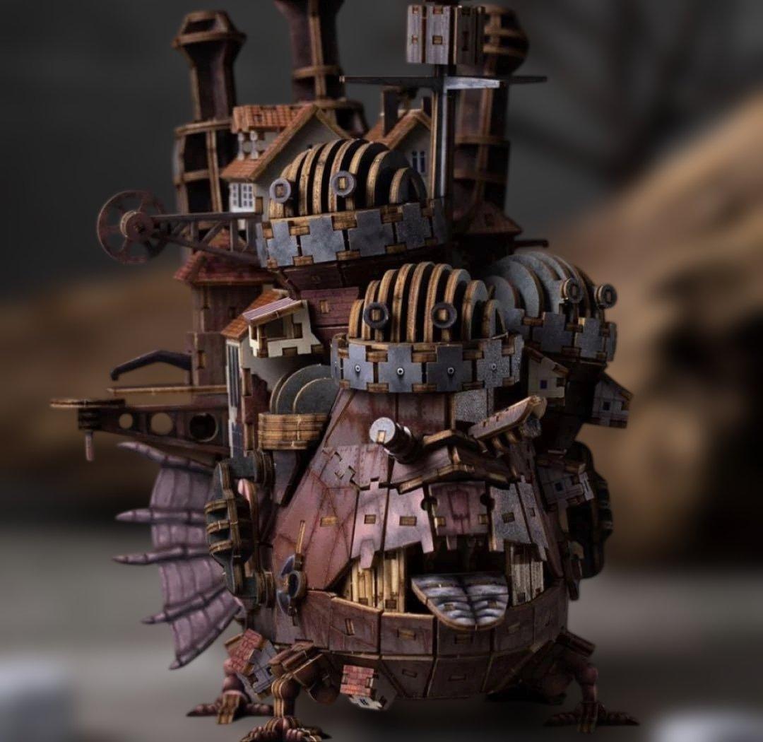 ハウルの動く城ki-gu-miハウル城（カラーVer.)