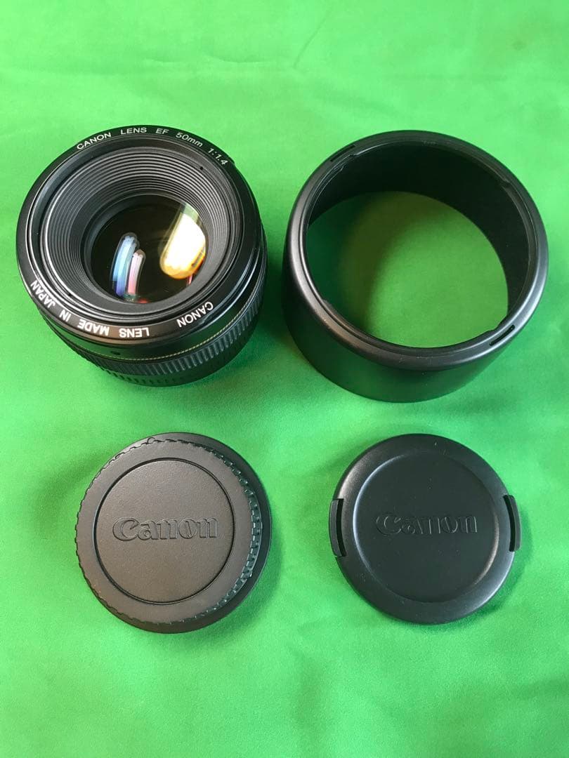 キヤノン　CANON EF50mm f1.4 フードES-71Ⅱ
