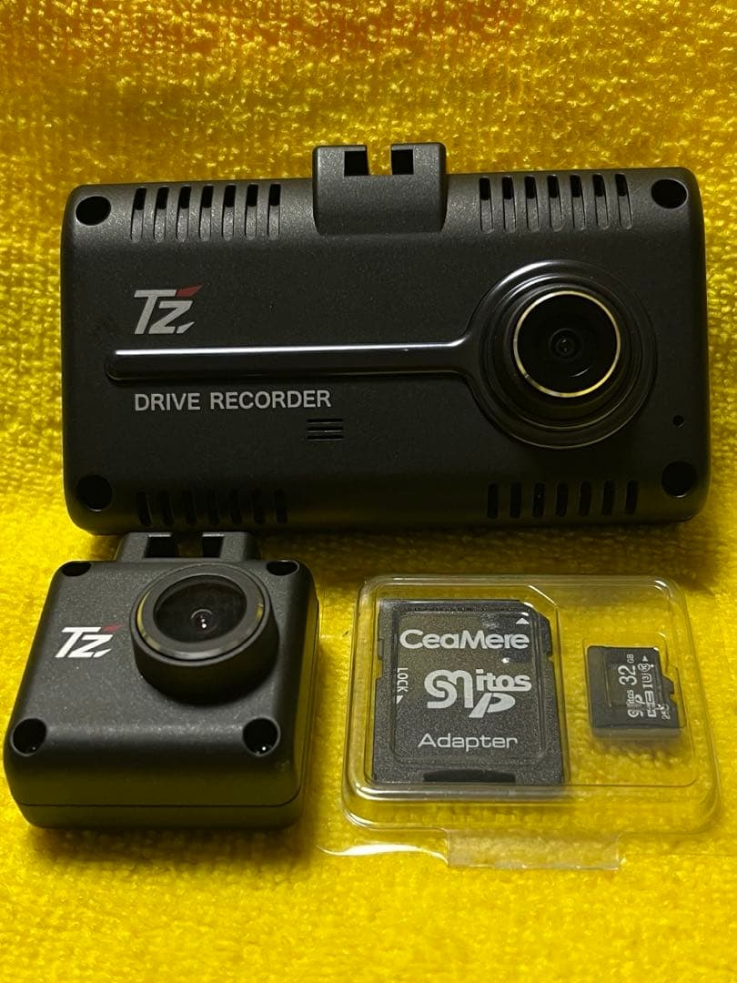 ☆美品☆整備品★内蔵電池交換済★ セルスターTZ-D205W SDカード付き