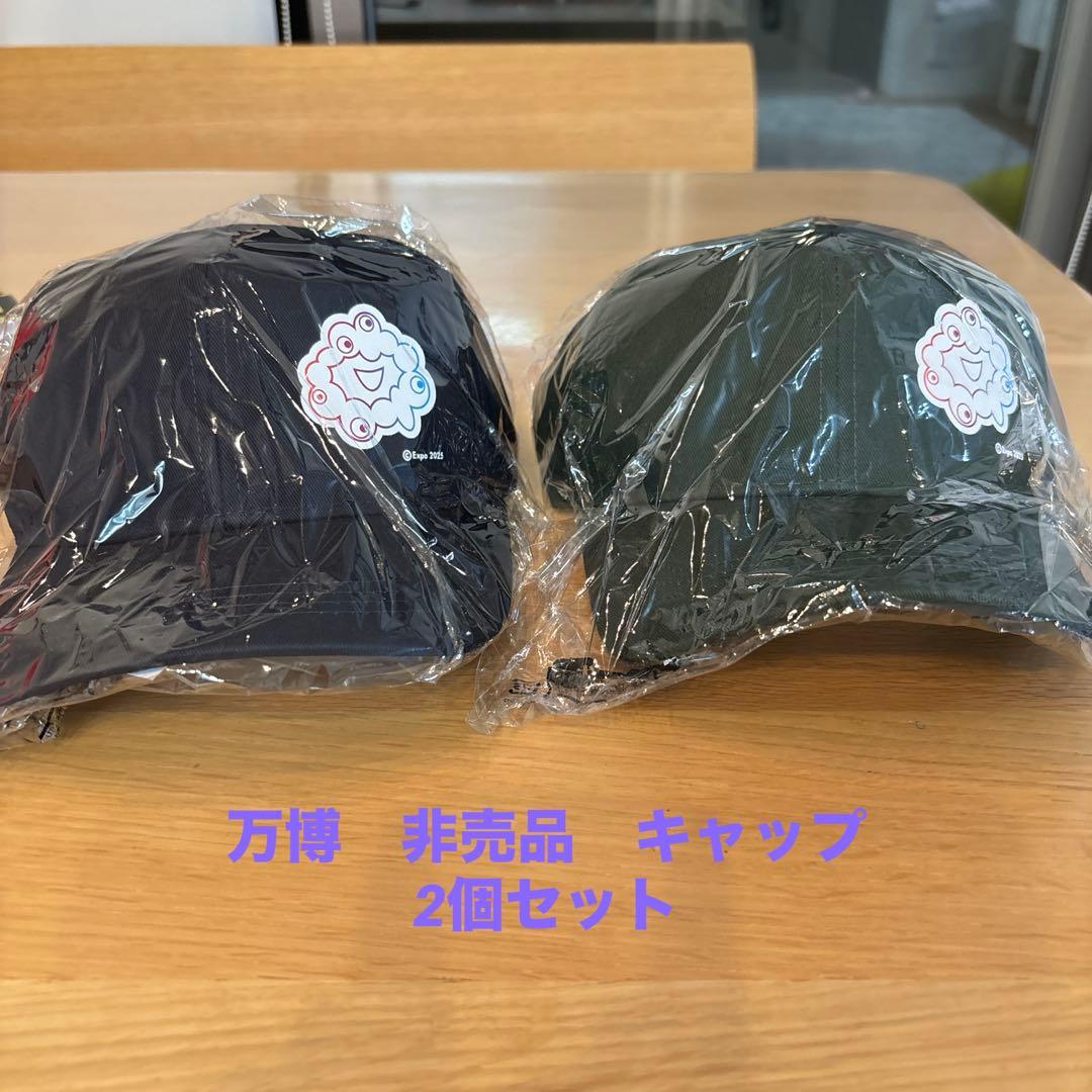 万博　デジタルウォレット抽選2等　非売品　キャップ2個セット