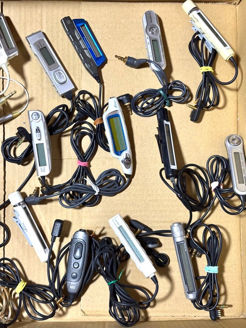 2点セットカセット MD CD等　リモコン　ジャンク品　40本まとめセット