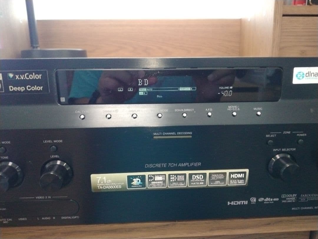 【良質】SONY TA-DA5600ES アンプ　AVアンプ　高級アンプ