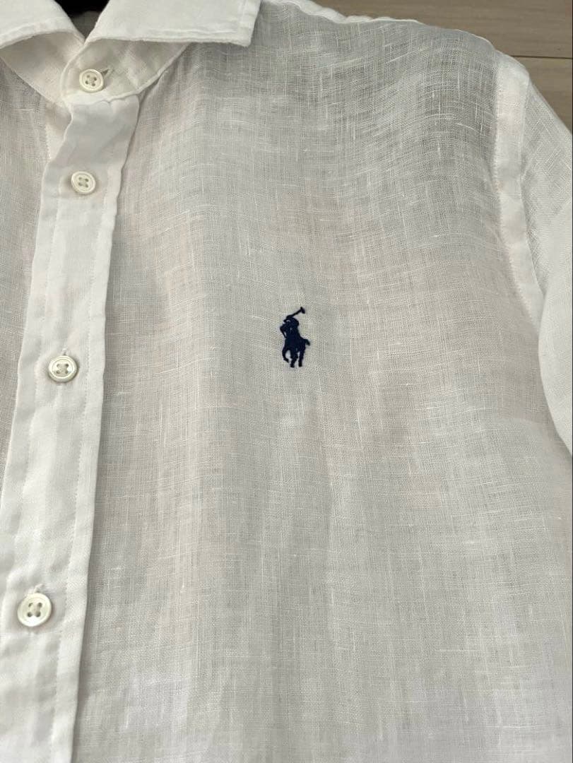 【大人気】POLO RALPH LAUREN(ポロラルフローレン)リネンシャツ麻
