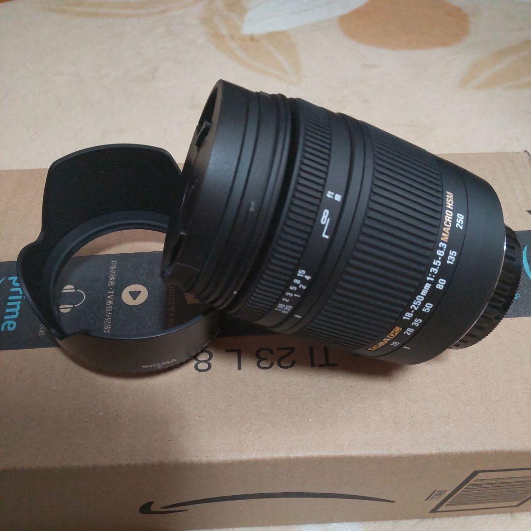 美品　シグマ　SIGMA　DC 18-250 3.5-6.3 MACRO HSM
