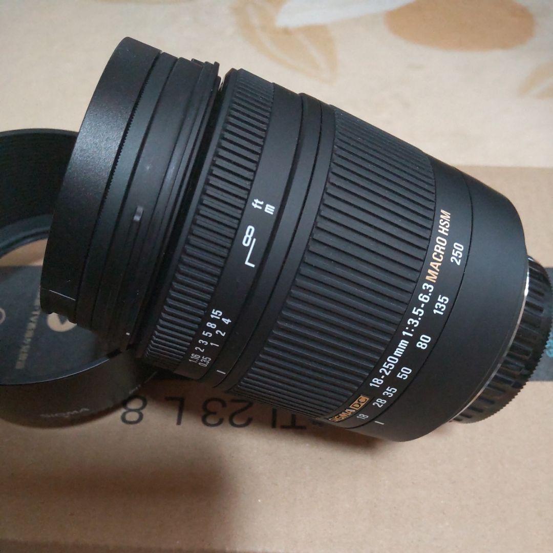 美品　シグマ　SIGMA　DC 18-250 3.5-6.3 MACRO HSM