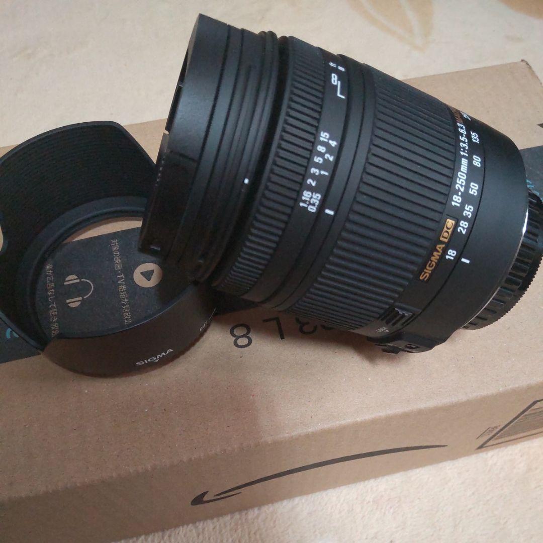美品　シグマ　SIGMA　DC 18-250 3.5-6.3 MACRO HSM