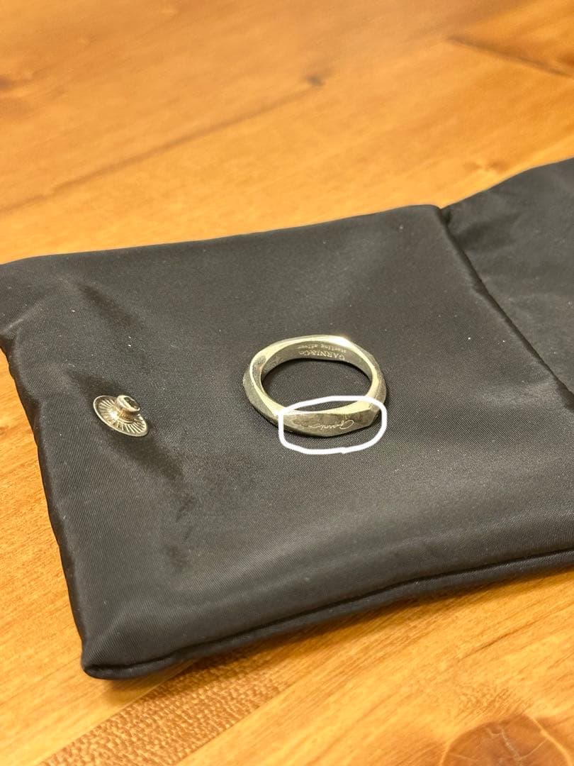 GARNI リング オリジナルポーチ付き