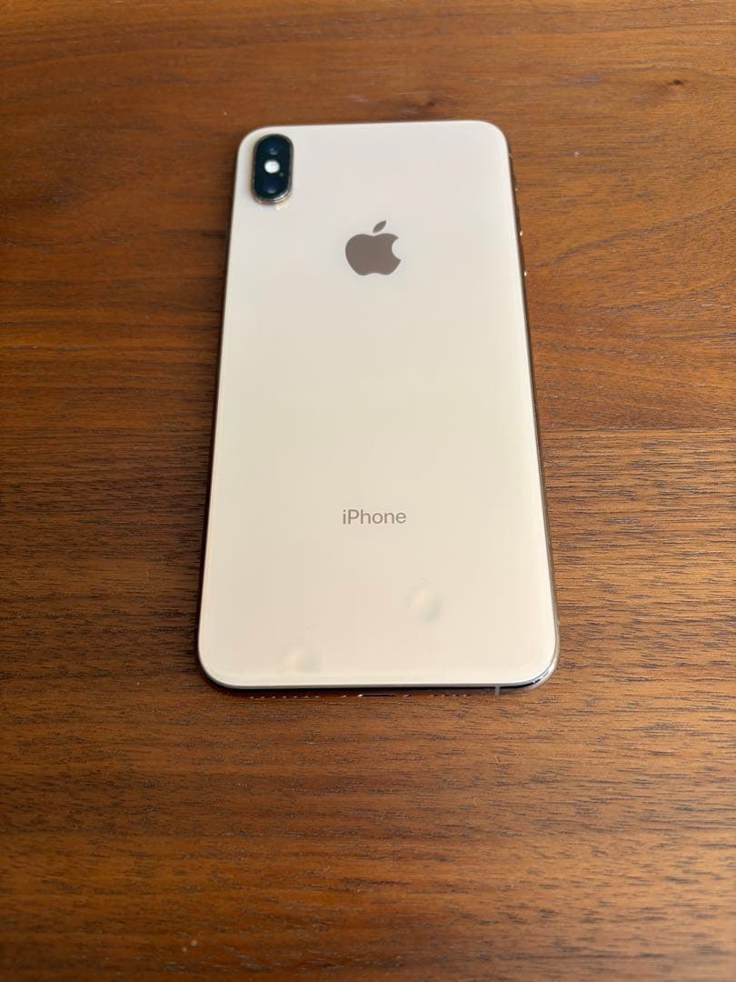iPhone Xs Max / GOLD / 64GB 画面割れ