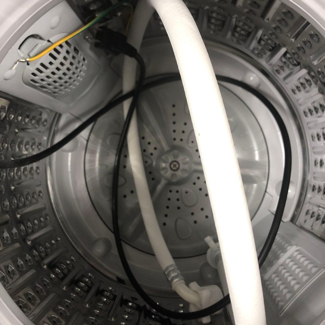 【美品】ヤマゼン　全自動電気洗濯機　YWMB-38　2024年製　H