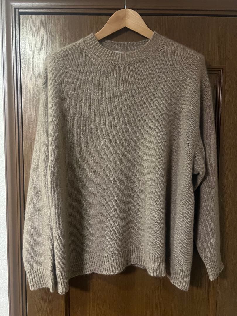 COMOLI 21AW カシミヤクルーネックニット