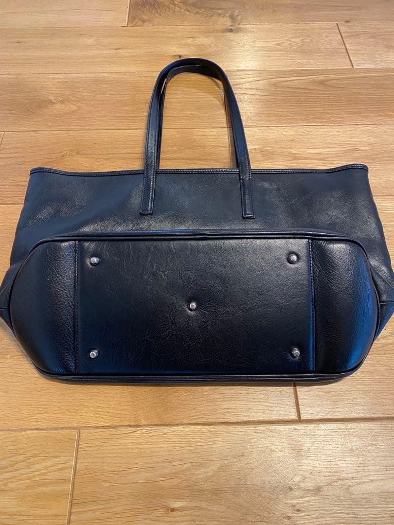 ビジネスレザーファクトリー レザー トートバッグ 黒