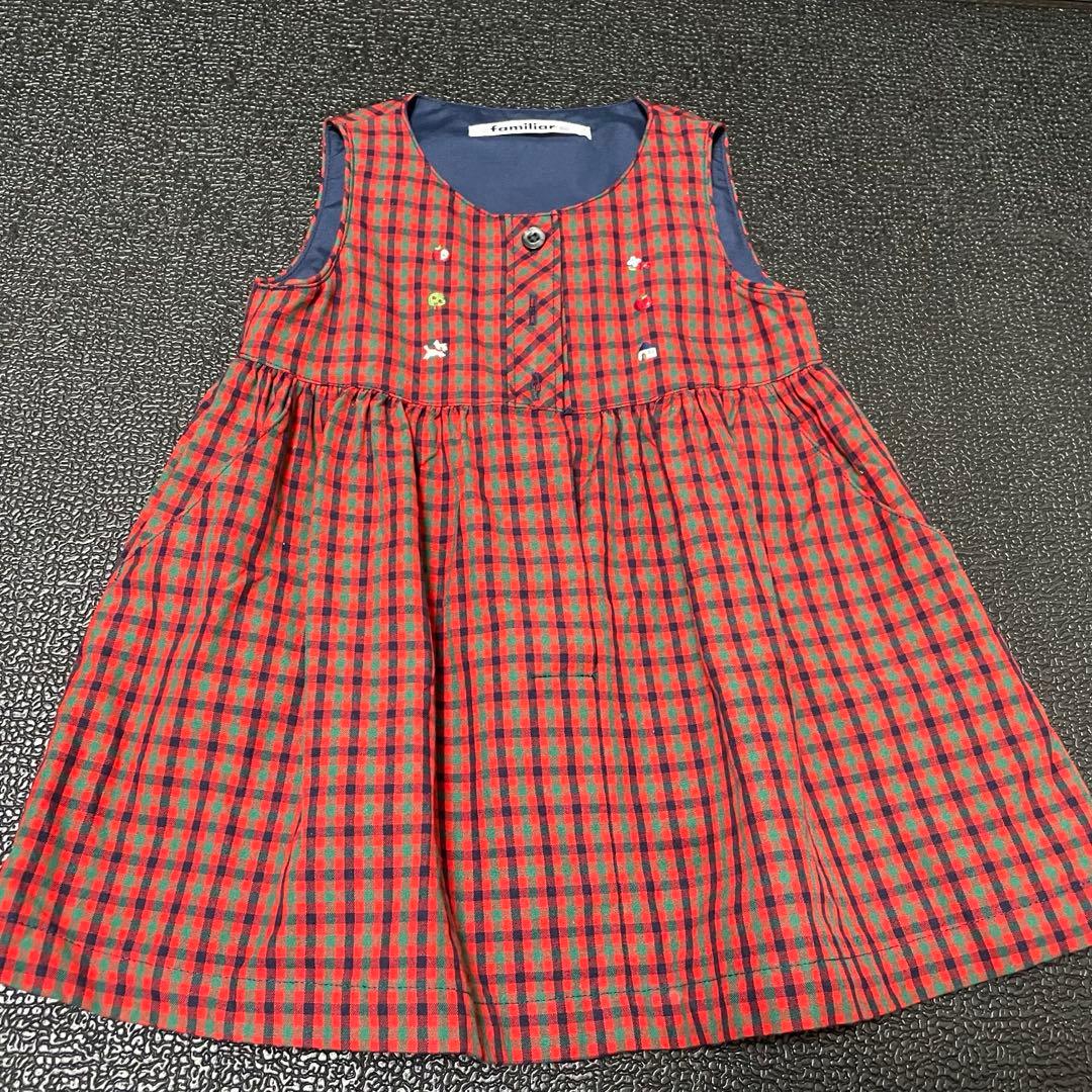 ファミリア　ジャンパースカート【女の子 80cm】