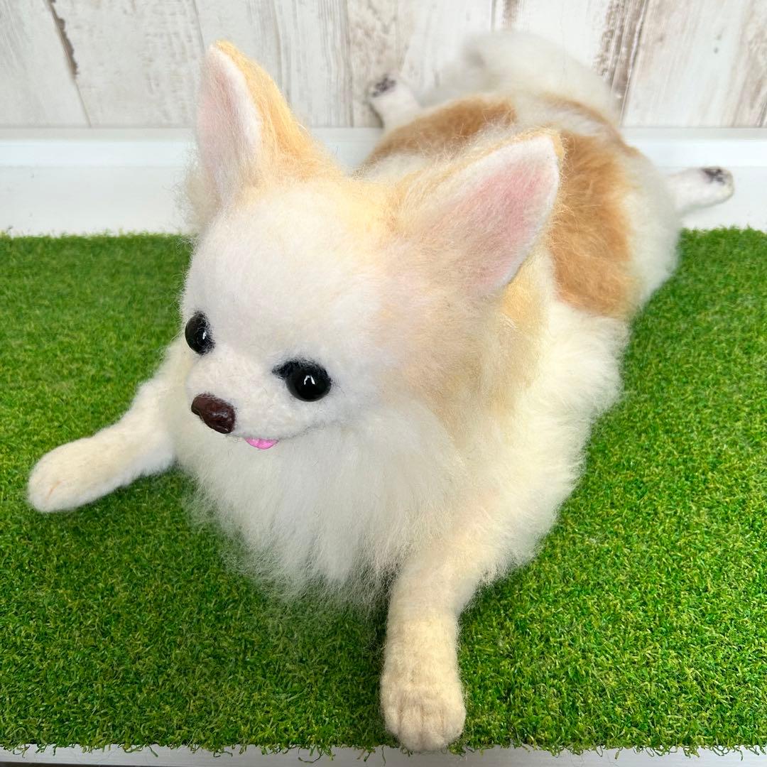 ミナポポ　羊毛フェルト【チワワ】　犬　メモリアル　オーダー