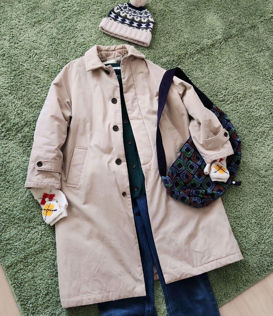 ビームスボーイ　サーモ中綿ステンコート