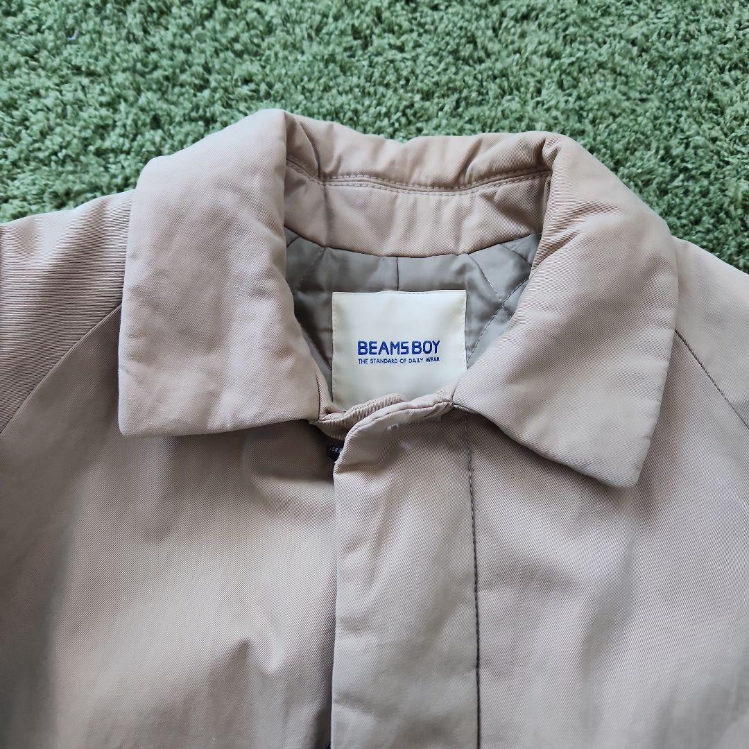ビームスボーイ　サーモ中綿ステンコート